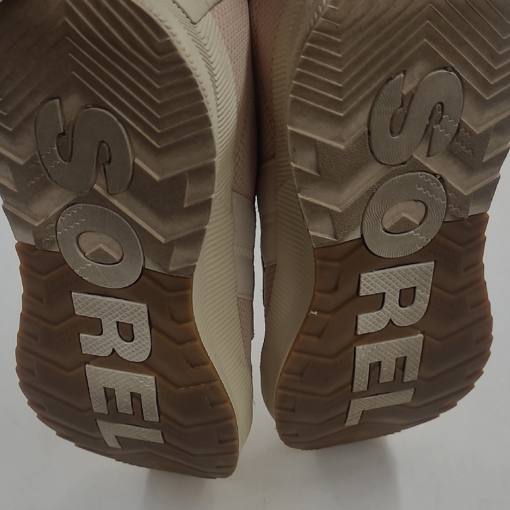 Sorel Women's Pink/Tan Sneakers Size 9.5 - Picture 9 of 9